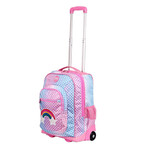 Mochila Elf C/carro 6457A Base Goma Rosa 2Div